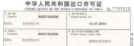 申請《出口許可證》需要準(zhǔn)備的材料有哪些